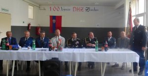 Družebn&iacute; setk&aacute;n&iacute; ke 100. v&yacute;roč&iacute; DHZ Zliechov